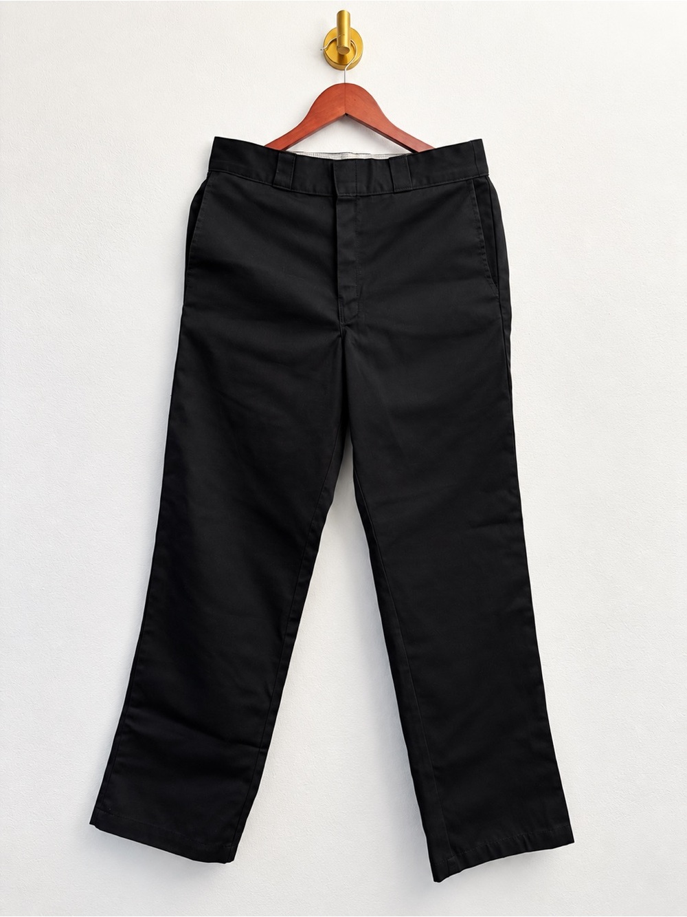 Dickies Black Work Pants Unisex Straight Leg